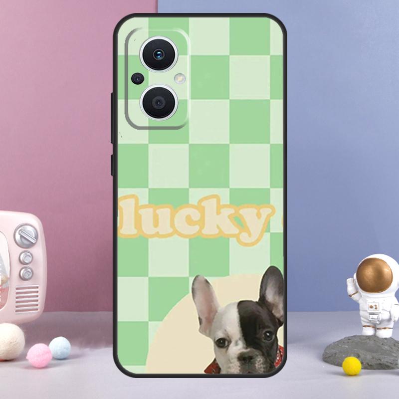 Чехол с французским бульдогом для OPPO Reno8 T Reno 7 4 5 6 Lite 10 Pro 4Z 5Z OPPO Find X5 Pro X6 X2 X3 Lite