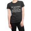 Я ношу забавную футболку Dungeon Master Dungeons Dragons ДЛЯ ЖЕНЩИН