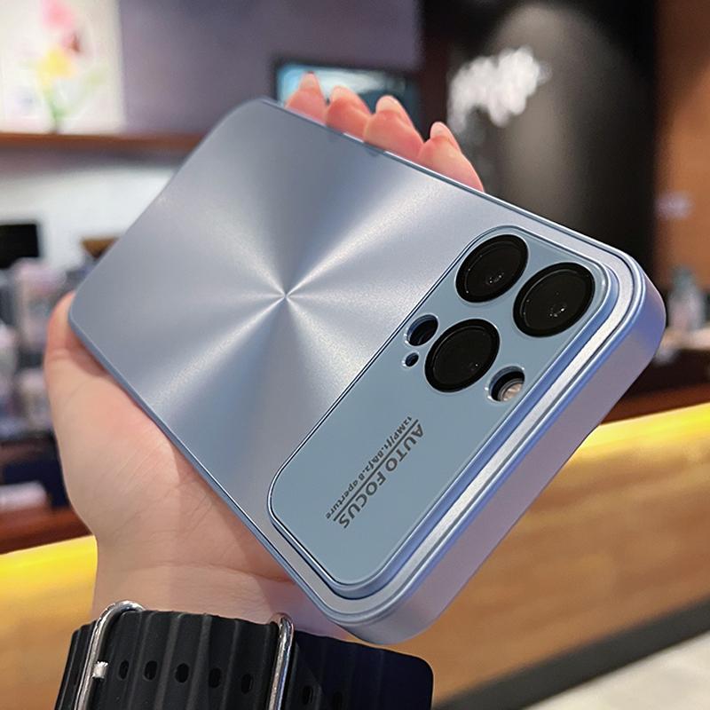 Роскошный крутой чехол с 3D Laser Aurora для iPhone 14 Plus 13 12 11 Pro Max, защита объектива большой камеры, жесткий матовый чехол-бампер для телефона