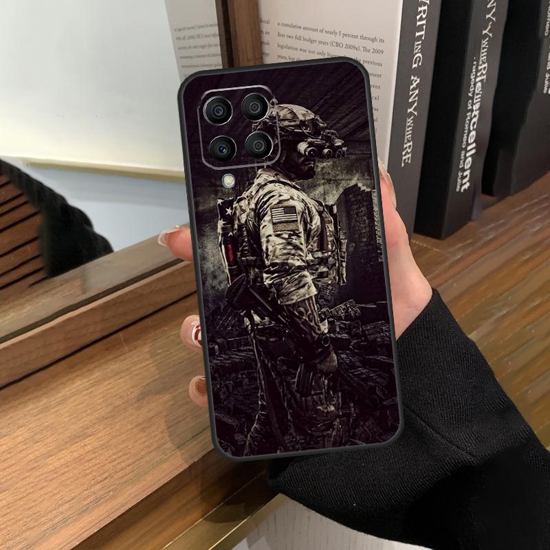 Чехол Military Army Special Forces для Samsung Galaxy M12 M22 M32 M52 M13 M23 M33 M53 M20 M21 M31 M51 M14 M34 M54 M30s