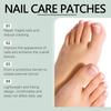 Ногти на ногах Экстра Сила 32 штуки Ночные наклейки для ногтей на ногах для укрепления ногтей и уменьшения ломкости