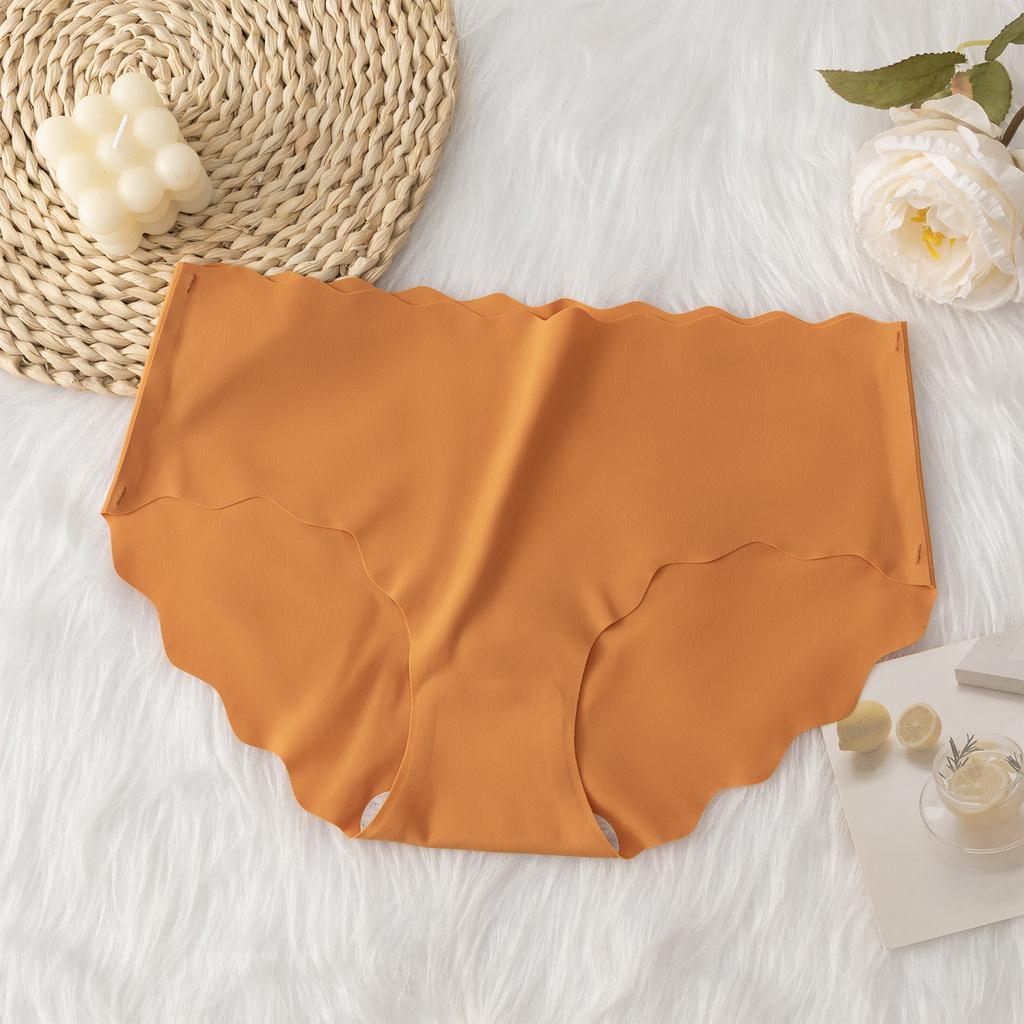 Women's Ice Silk Seamless Underwear, Thin, Breathable, Plus Size Women's Underwear