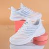 Breathable Lace-up Women's Running Shoes Air Cushioned Sports Shoes with Lightweight Netting Outdoor Sports Training Shoes