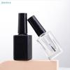 Квадратные Флаконы для Лак для Ногтей | Пустые Прозрачные/Черные Стеклянные Контейнеры с Аппликатором-Кисточкой