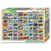 BEVERLY [Made In Japan] Beverly 80 Piece Jigsaw Puzzle Learn Jigsaw Puzzle Tomica Everyone's Car Encyclopedia Large Piece (26 X 38cm)