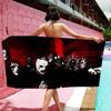 S-S-SlipknotEs Band Microfiber Printed Beach Towel Mountain Climbing Yoga Beach Swimming Running Absorbent Soft Towel
