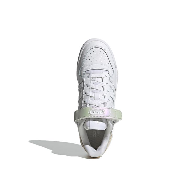 Adidas Форум Низкие белые женские кроссовки Cloud-White Wonder-White Поставщик-Цвет GX5061