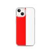 Coque Pour iPhone - Drapeau De l'Indonésie - iPhone 13 - Silicone Souple - Design Léger - Protection Maximale
