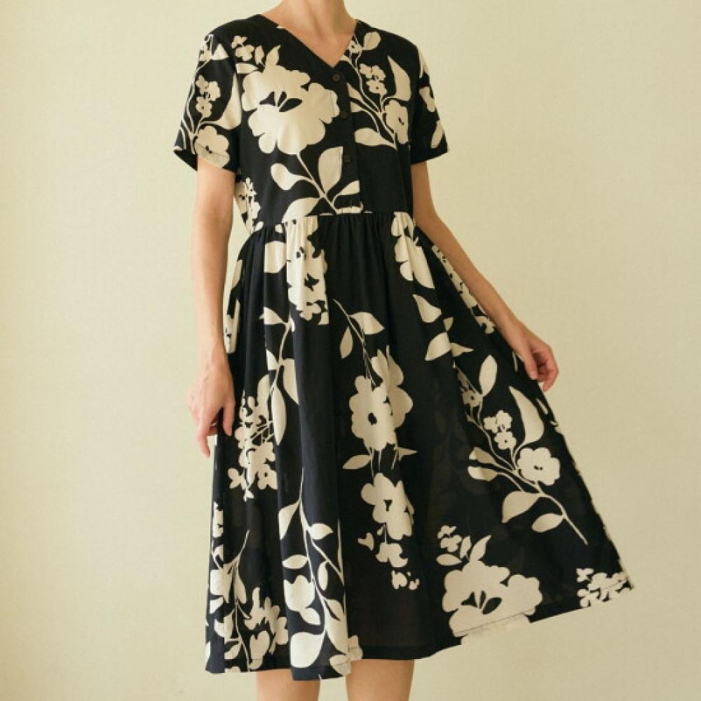 L Affair No coLLar Dress  LwLbaop0279 Bk
