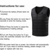 14 Area Heated Vest Warm Gilet Winter Electric USB Jacket Men Women Heating Coat Thermal