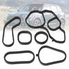Oil Cooler Seal and Filter Housing Gasket 11428643747 11428643758 For Mini Convertible Countryman Coupe Paceman Roadster R57 R58 R59 R60 2010-2016