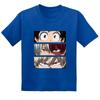 Аниме Моя геройская академия Принт Мультяшная Детская Футболка Boku No Hero Academia Одежда для Мальчиков и Девочек Лето Детская Хлопковая Футболка