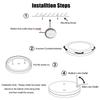 1/2/4/6/8/10pcs Interior Lighting Boat Camping Trailer Lights LED Spot Light Van Camper Caravan Lights Motorhome 12V LED Lights