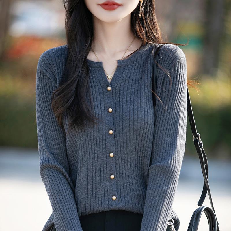 Женский легкий кардиган из 50% шерсти и 50% шелка Mulberry — универсальный трикотаж на все 4 сезона для комфорта и стиля в любое время года