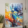 Красочные краски текстурированная абстрактная живопись маслом на холсте настенные художественные постеры современный домашний декор настенные картины для гостиной