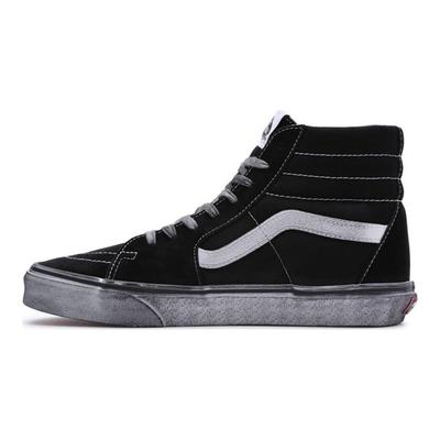 Sk8-Hi Stressed - черные кроссовки унисекс белые VN0007NSMCG