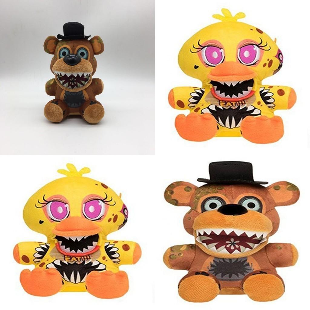 Five Nights At Freddy's Plush Toy Stuffed Animal Chica Bonny Foxy Soft Cute 18cm
