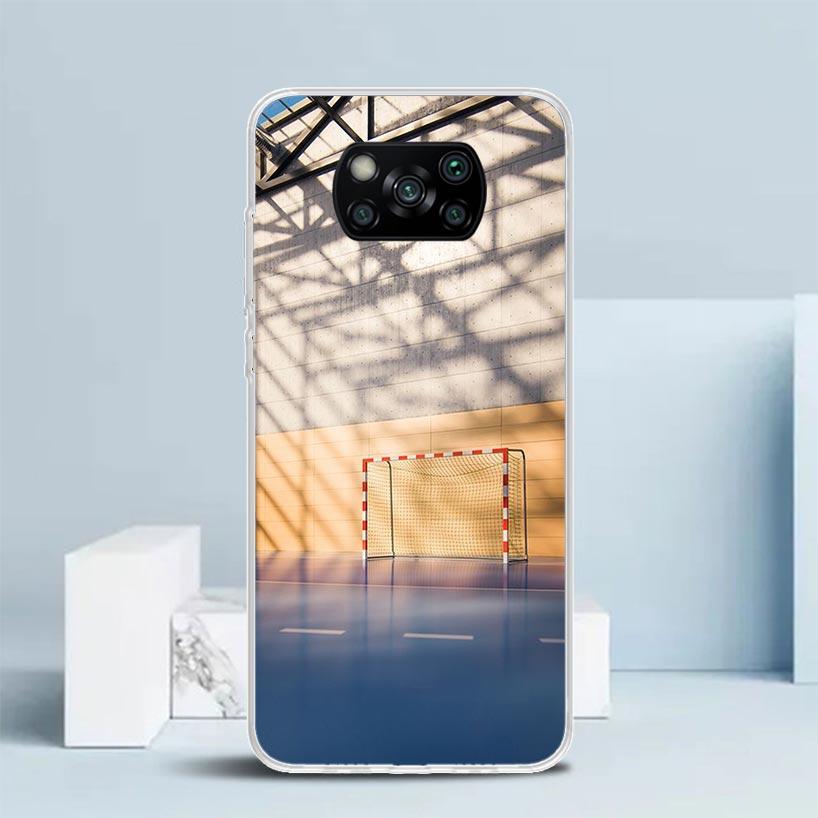 Handball Sport Phone Case For Xiaomi Poco F7 Ultra X5 X6 X7 Pro M7 Redmi 15C 15 13C 13 12C 12 10C 10 10A 9 9C 9A 9T Cover Poco X
