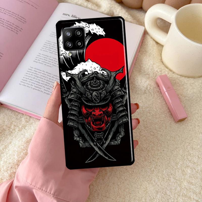 Японский самурай Для Samsung Galaxy A54 A34 A14 A52 A32 A12 A13 A33 A53 A15 A16 A26 A36 A56 A06 A35 A55 Чехол