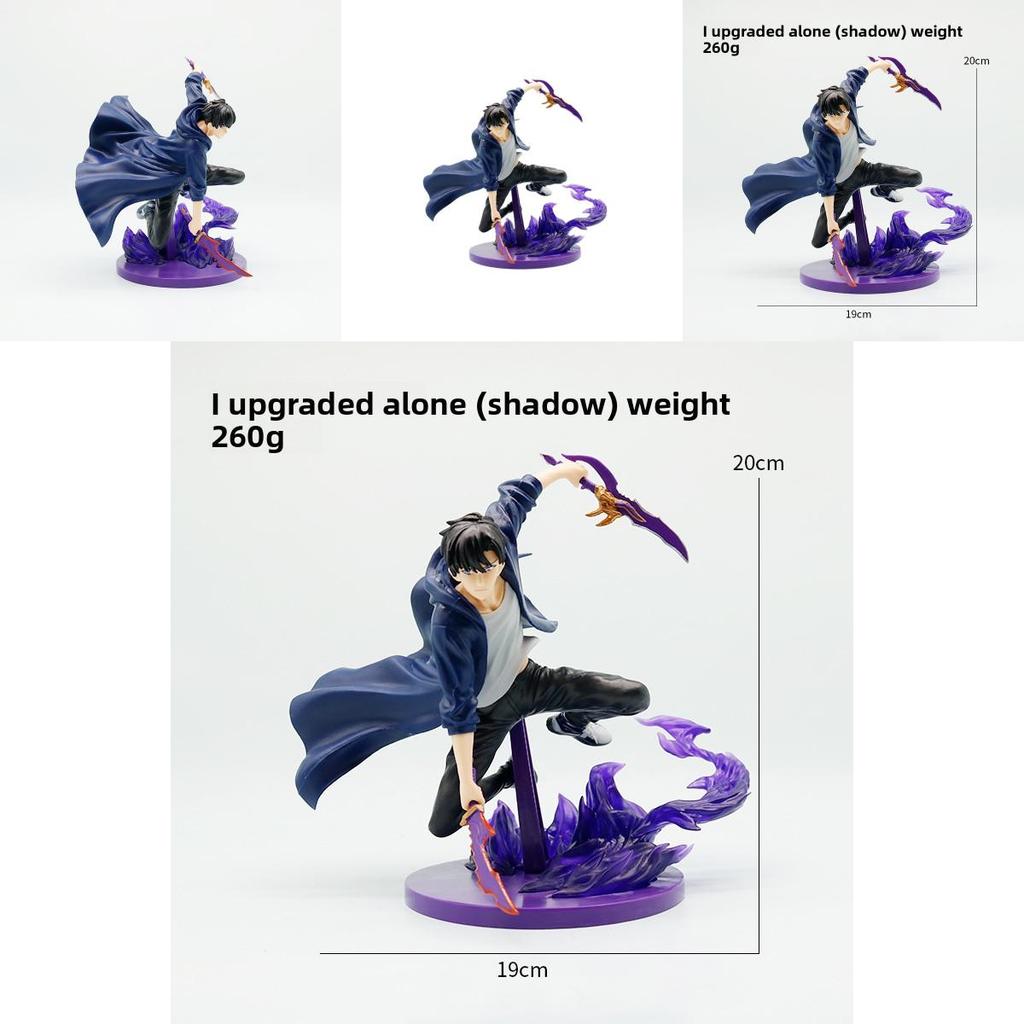 Соло Левелинг Сон Джин У ПВХ Модель С Боевой Позой Для Коллекционеров И Поклонников Аниме