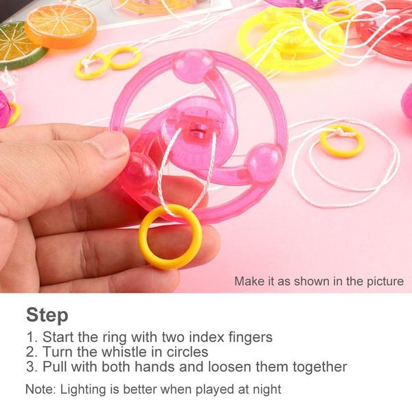 1/2/3 шт. Новая светящаяся ручная тяга светящаяся мигающая веревка маховик игрушка светодиодная светящаяся игрушка новинка детский маховик мигающий гироскоп подарочные игрушки