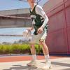 Nike Баскетбольный жилет Giannis Antetokounbpo #34 Milwaukee Bucks с принтом логотипа, мужской, зеленый DB3579-323