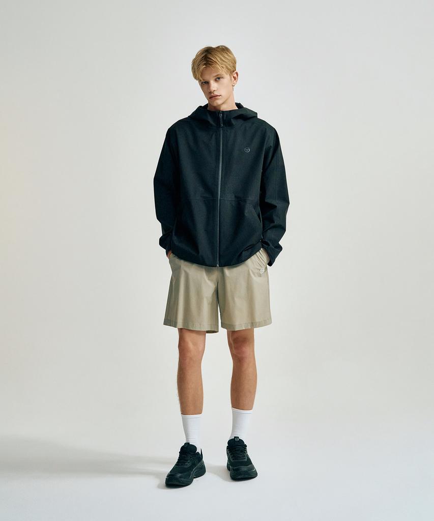 Sergio Tacchini M 3-Layer Shield Woven Jacket (Black)