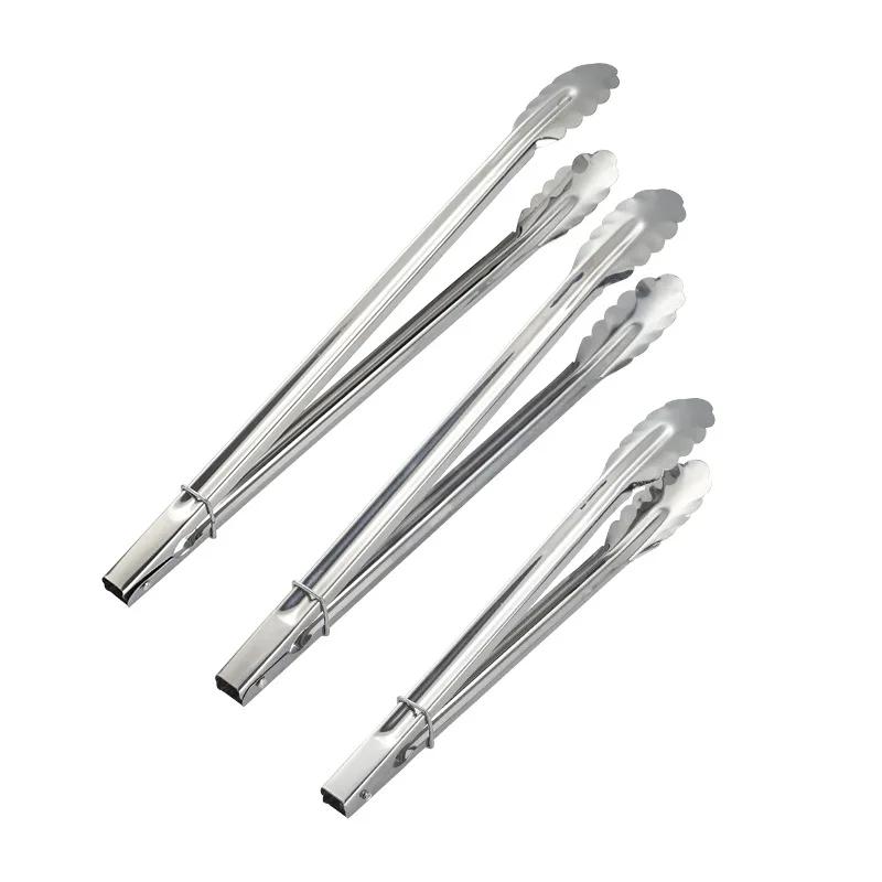 Принадлежности для кухни для мяса Щипцы Приготовление барбекю Инструменты для барбекю Зажим Длинная ручка Посуда Приспособление для горячего хлеба Гриль Зажим Еда Кухни Бар