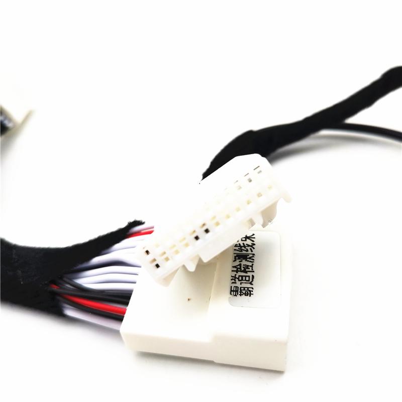 28 контактов кабель передней камеры и 24 контакта кабель задней камеры для Toyota Land Highlander Avalon