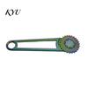 Durable Box Punching Gear Carton Hole Puncher Tool, Manual Rolling Cutter, 3D for Packaging Printed Handheld Cardboard Perforation Tool Packaging,