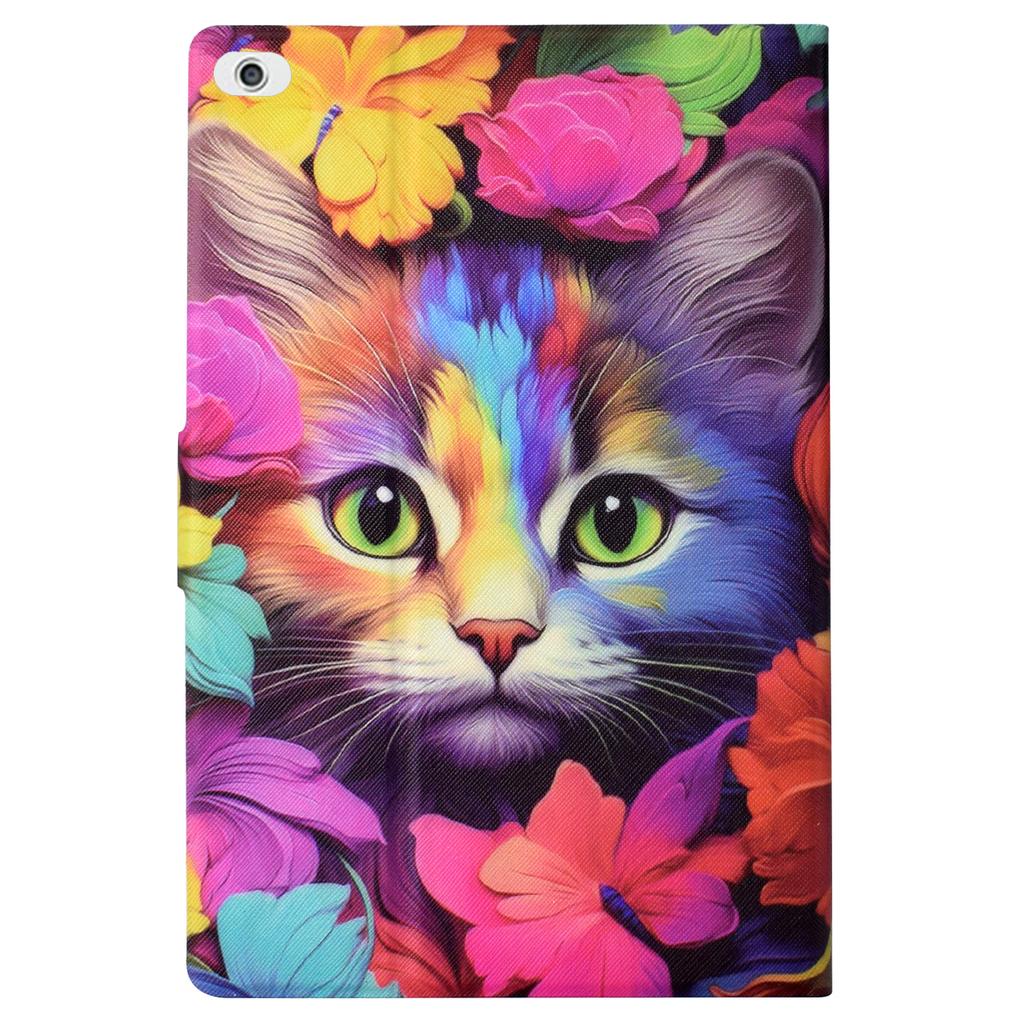 For iPad Mini/Mini 2/mini 3/mini 4/mini (2019) 7.9 inch Case PU Leather Pattern Printed Cover with Card Holder