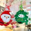 Santa Claus Christmas Plush Pendant Christmas Tree Christmas Plush Doll Toy  Backpack Decor