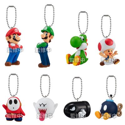 Коллекция талисманов Super Mario, 10 штук, жевательная резинка (Конфеты-игрушки)