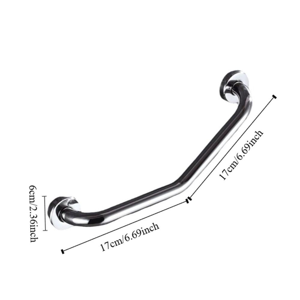 Нержавеющая Сталь Ванная Комната Поручни Утолщенные Безопасность Поручни Ванная Комната Балансир Поручни Ванна Безопасность