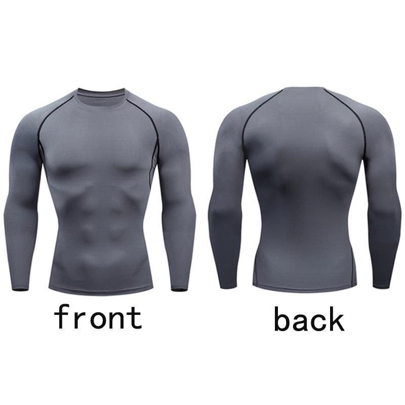 Быстросохнущая мужская спортивная одежда, компрессионные спортивные костюмы для бега, баскетбольные колготки, одежда для спортзала и фитнеса