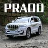 1:24 TOYOTA Land Cruiser Prado Sport Внедорожник Сплав Литье под давлением Модель Автомобиля С механизмом оттягивания Звук Свет Детские Подарки Коллекция A174