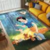 Personalized Name Forest Friends Living Room Non-Slip Area Rug Soft Carpet for Bedroom Kids Playroom Sofa Office Home Decor Doormat