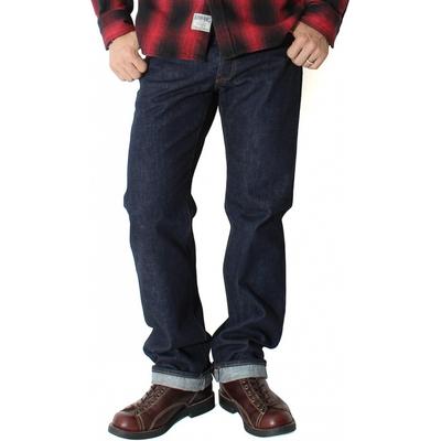 Нет [kojima Jeans] 15 унций Селвидж Прямые Джинсы Мужские 32 Прямые