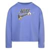 Nike Девочки Блокнот Вязаная Футболка с Длинным Рукавом