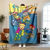 Rugrats Soft and comfortable flannel Suitable for sofas living rooms outdoor camping travel and also makes a great anniversary gift