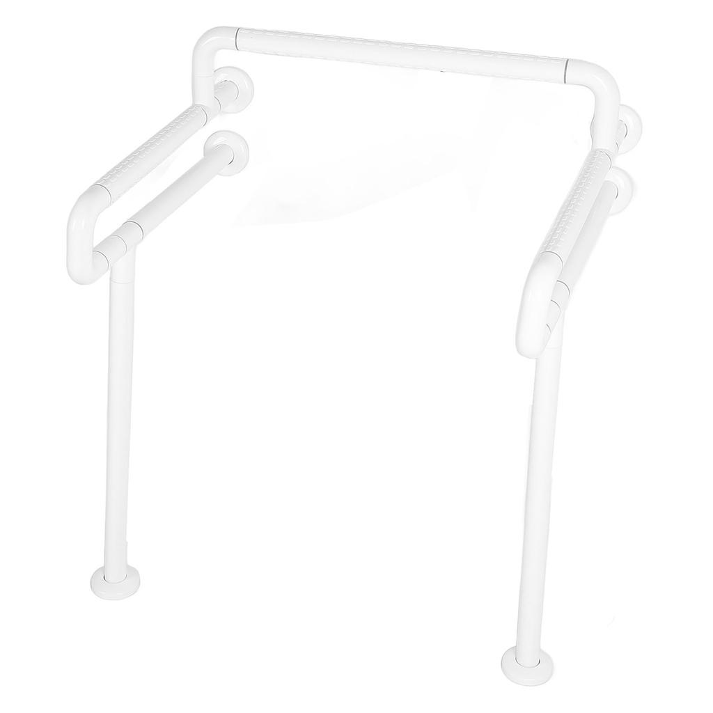 Toilet Grab Bar Double U Shape Ergonomical PC SUS Anti Slip Toilet Handrails for Elderly Disabled
