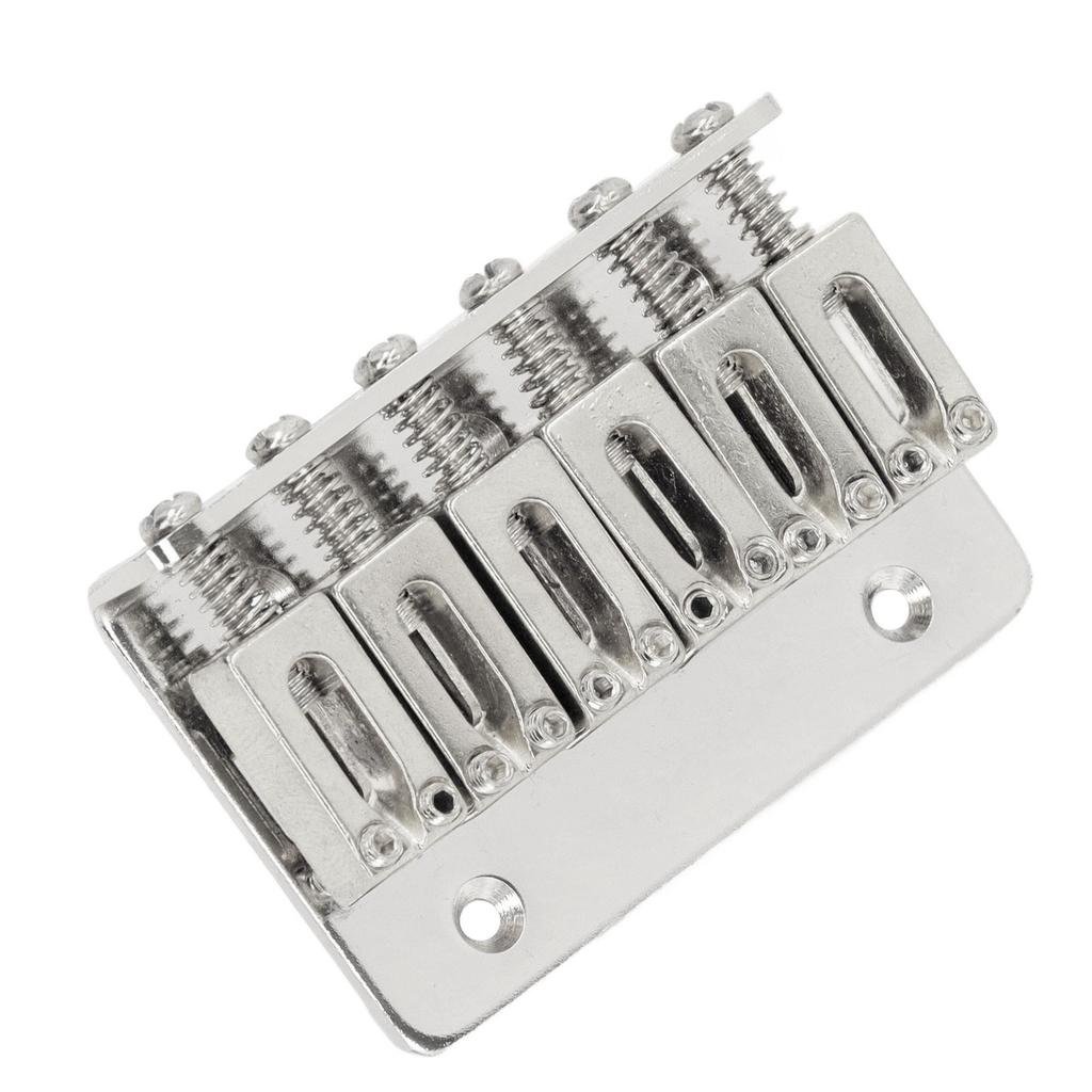 6-струнная гитара Фиксированный бридж седла Хардтейл Верхняя загрузка Железо Электрогитара Седло Бридж Замена