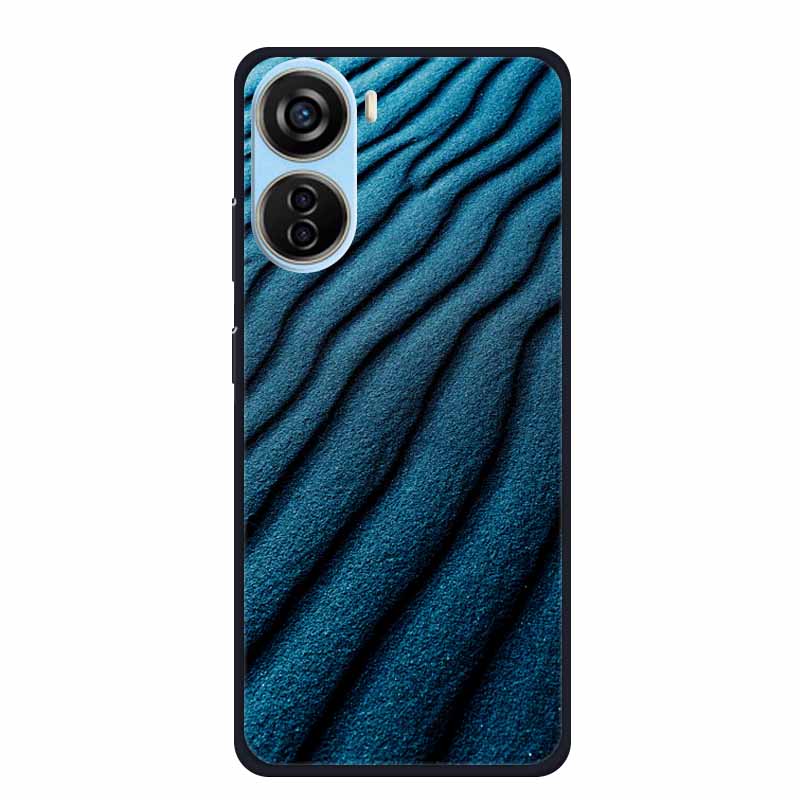 Крутой силиконовый чехол для ZTE Blade V40 Design Case с принтом Модный мягкий задний чехол для ZTE Blade V40 Design Case Защитные чехлы
