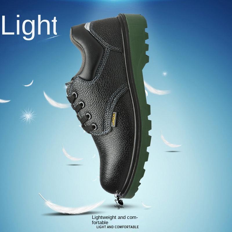Protective Shoes Anti-Smashing Insulation 6kv Safety Shoes Wear-Resistant Lightweight Non-Slip Casual Oil and Acid Resistant