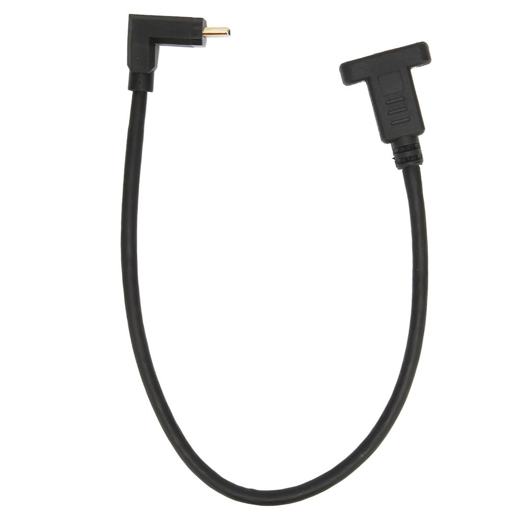 Удлинительный кабель Type-C папа-мама USB 3.1, стабильный, быстрый, адаптер Type-C папа-мама с отверстием для винта для крепления на панели