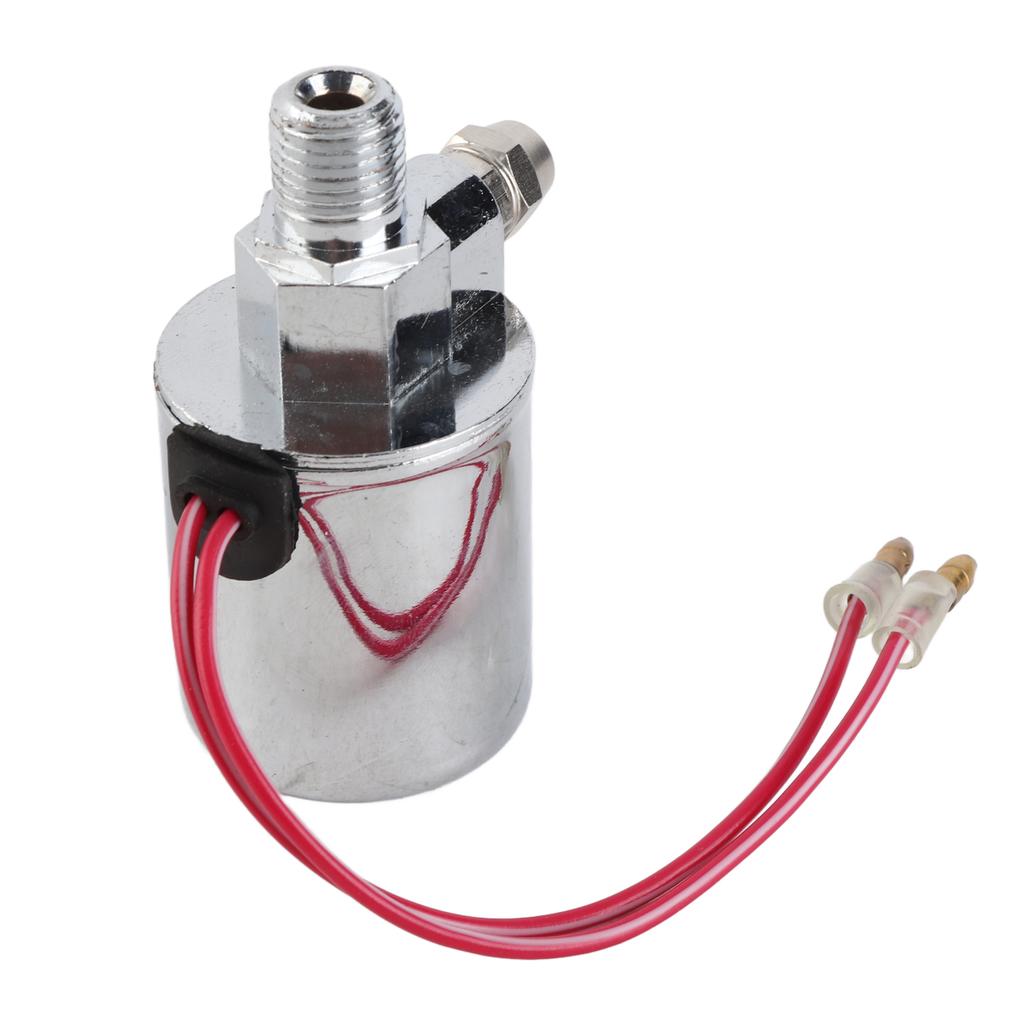 1 4 дюйма NPT 12 В 24 В Универсальный электрический воздушный клапан 200 фунтов на кв. дюйм Электромагнитный клапан для шланга с наружным диаметром 1 4 дюйма для транспортного средства мотоцикла пневматического сигнала