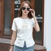 Summer Women's T-shirt Chinese Style Slim Thin Short-sleeved Tops