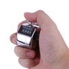 1Pcs 4 Digit Number Mini Hand Held Tally Counter Digital Golf Clicker Manual Training Counting Max 9999 Counter YSX