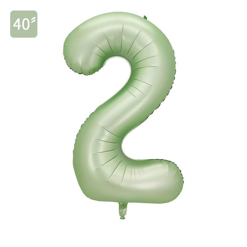 40-дюймовые оливково-зеленые шары с цифрами 0-9 Гелиевые фольгированные цифровые шары для украшения на день рождения, юбилейную вечеринку CDN