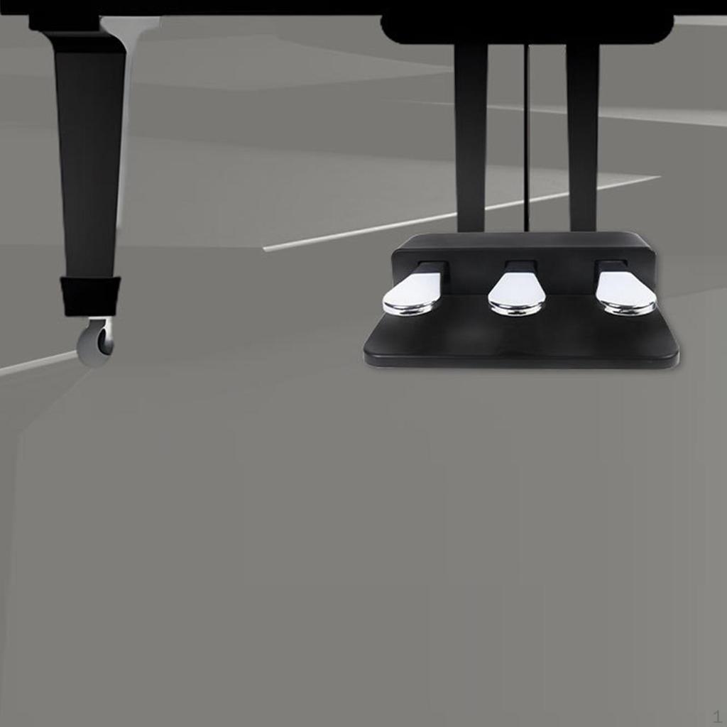 Педаль сустейна для фортепиано Премиальные аксессуары Высокая производительность Три устойчивых для упражнений